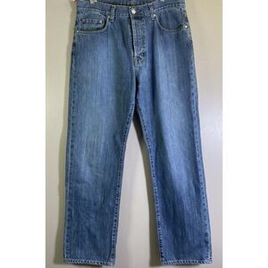 Lacoste Jeans Mens  Blue Bootcut Denim 32x32 Cotton